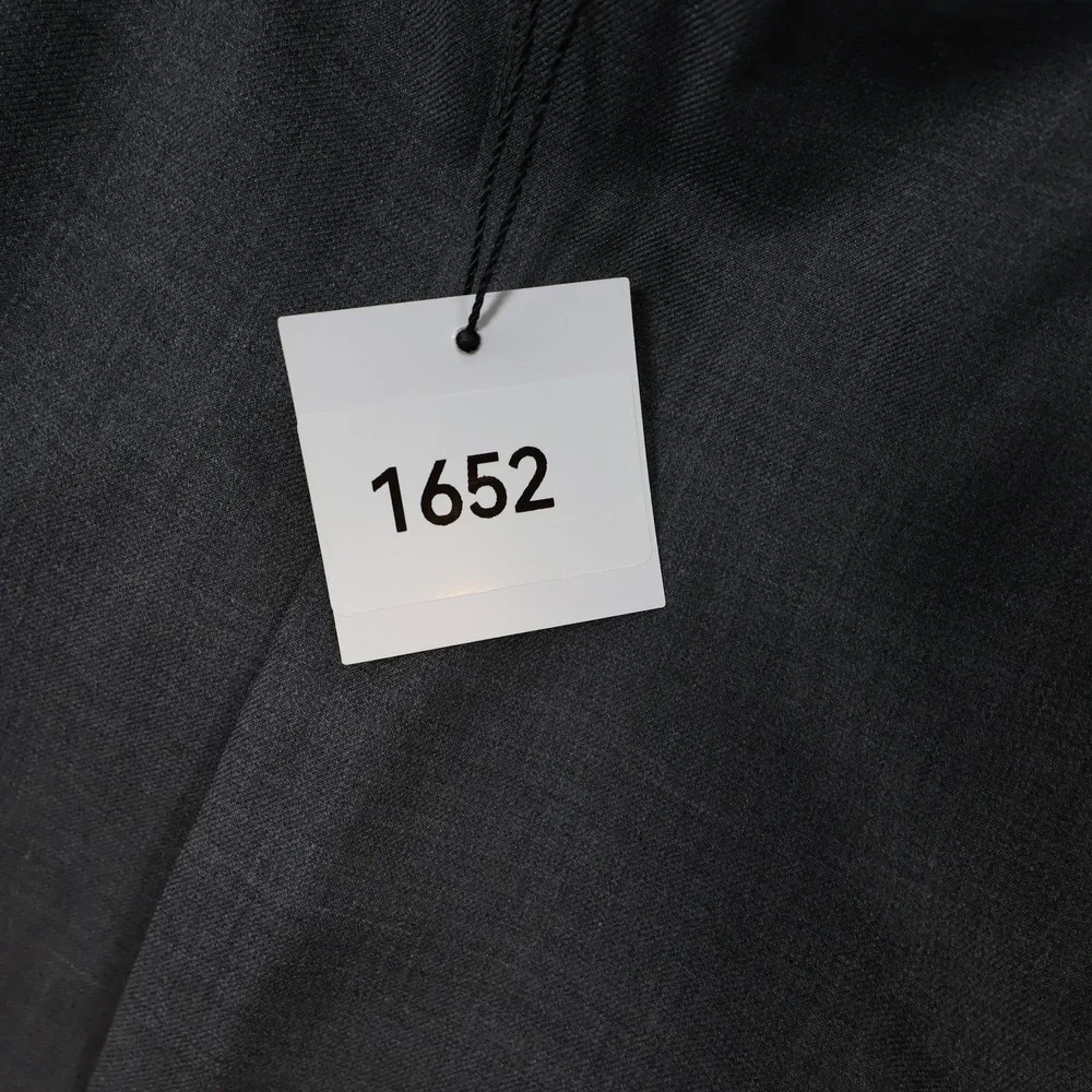 Stafford Dress Pants Mens 44x32 Gray Excellent Pleated‎ Worsted Wool Blend